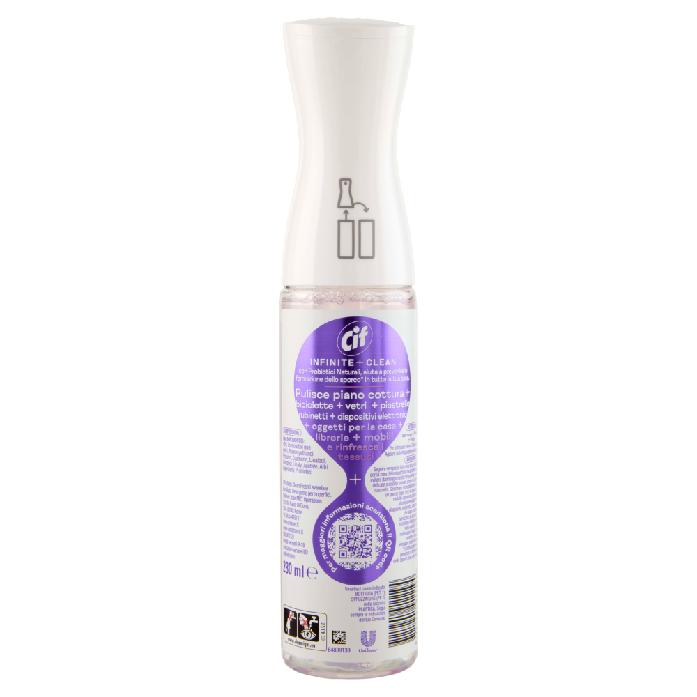 Cif Infinite + Clean Tutto in 1 Fresh Lavanda & Eucalipto 280 ml