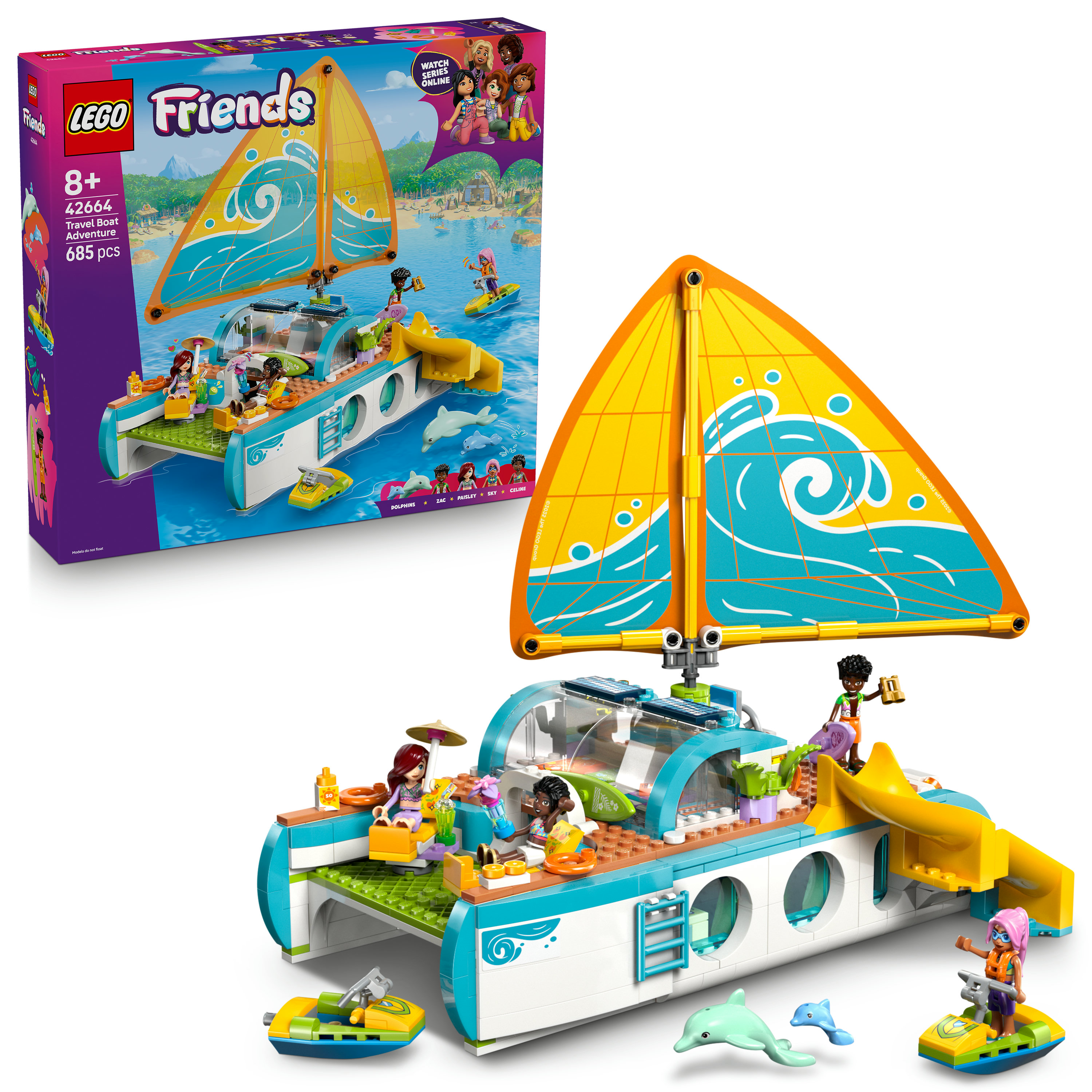 LEGO Friends Avventura sul catamarano