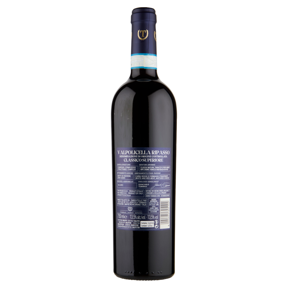 Tommasi Valpolicella "Ripasso" DOC Classico Superiore 30 1995-2025 750 ml