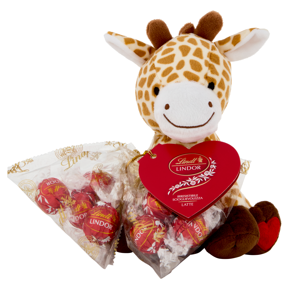 Lindt Lindor Peluche Giraffa 100 g