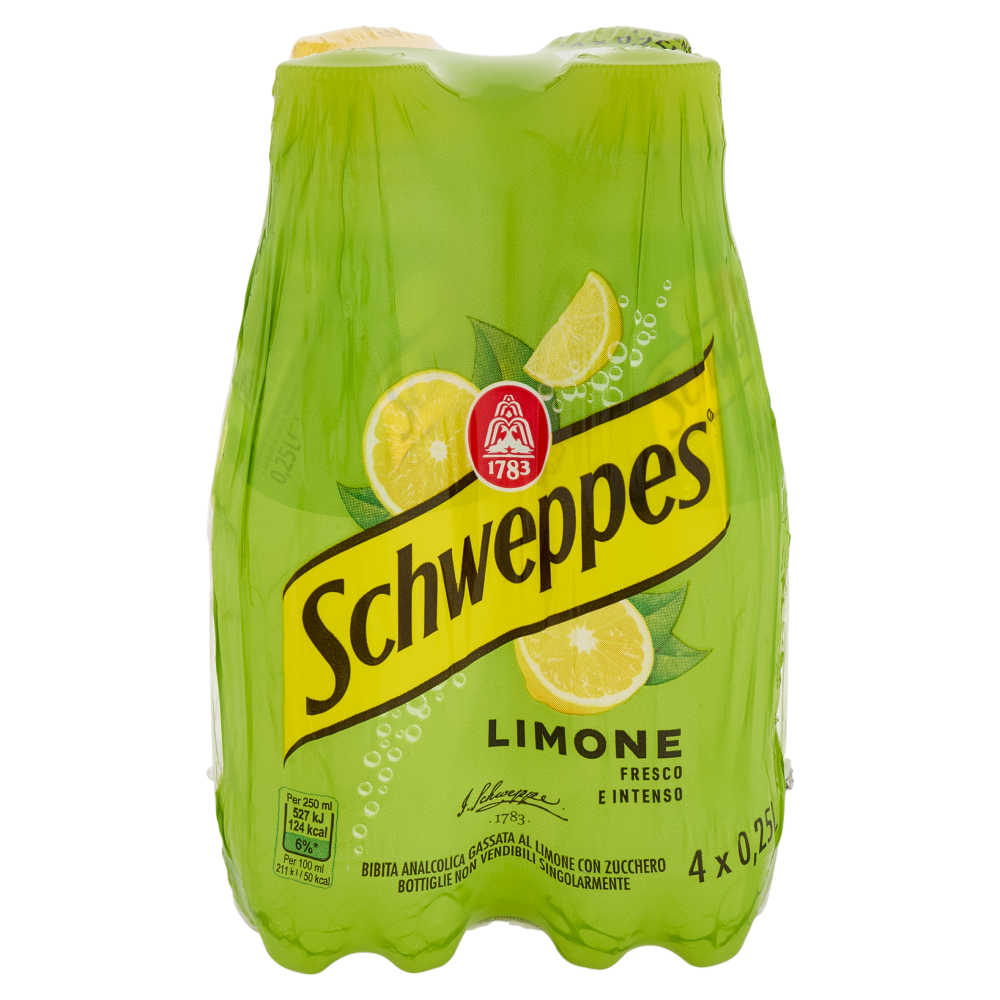 Schweppes Limone PET 4 x 0,25 L