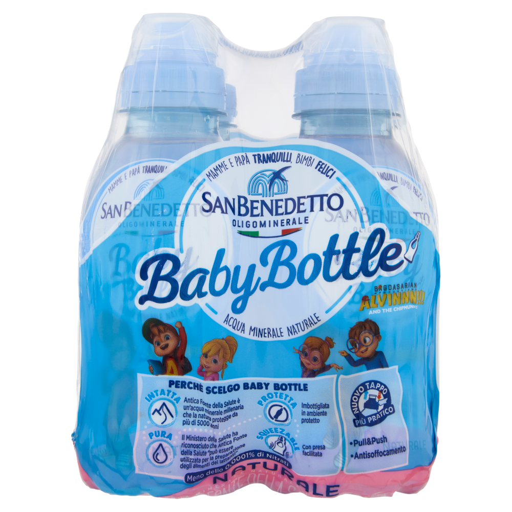 San Benedetto Baby Bottle Naturale P&P fardello 4x0,25L
