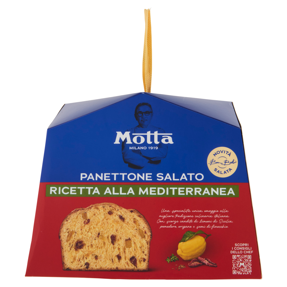 Motta Panettone Salato Ricetta alla Mediterranea 450 g