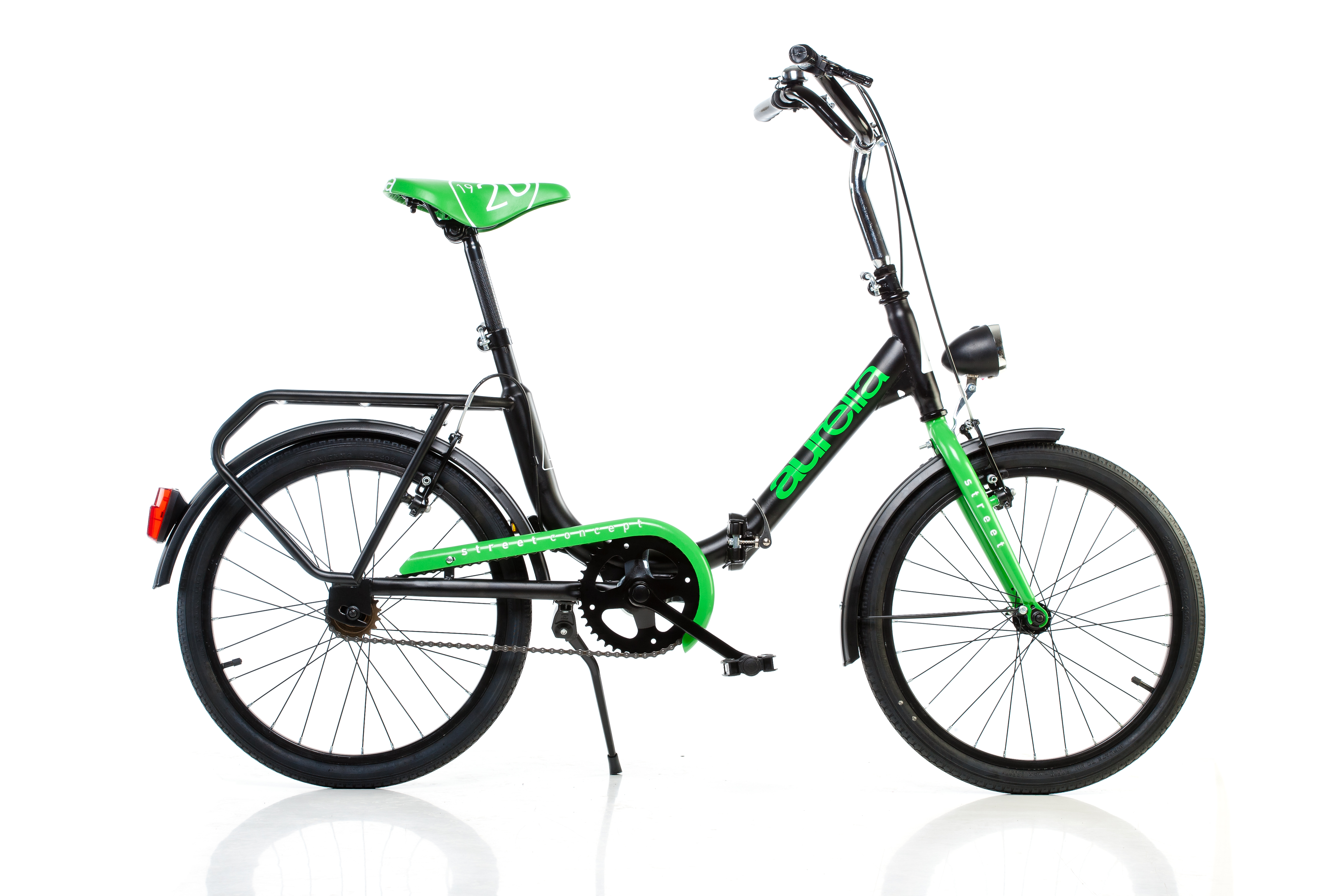Dino Bikes Bici Pieghevole 20 Nero/Verde | Carrefour