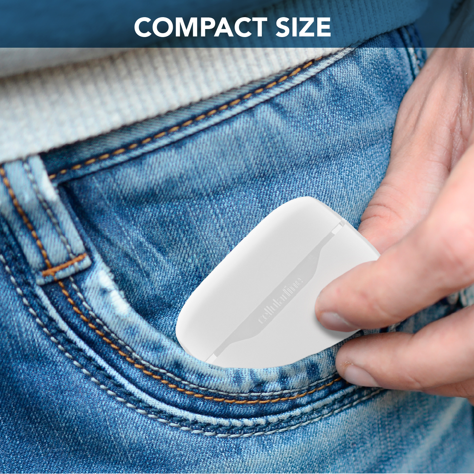 Cellularline Key Auricolari TWS Bluetooth custodia di ricarica e display led