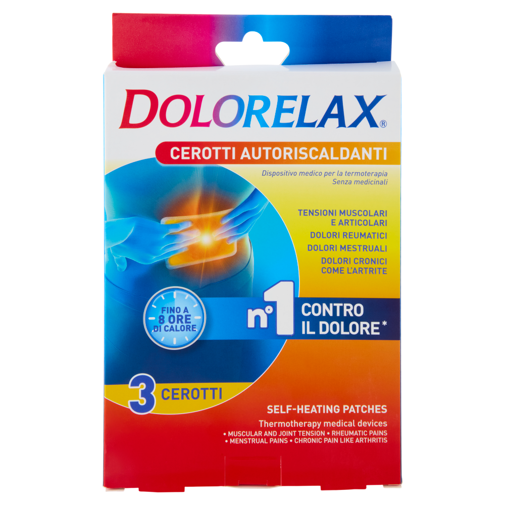 Dolorelax Cerotti Autoriscaldanti 3 pz