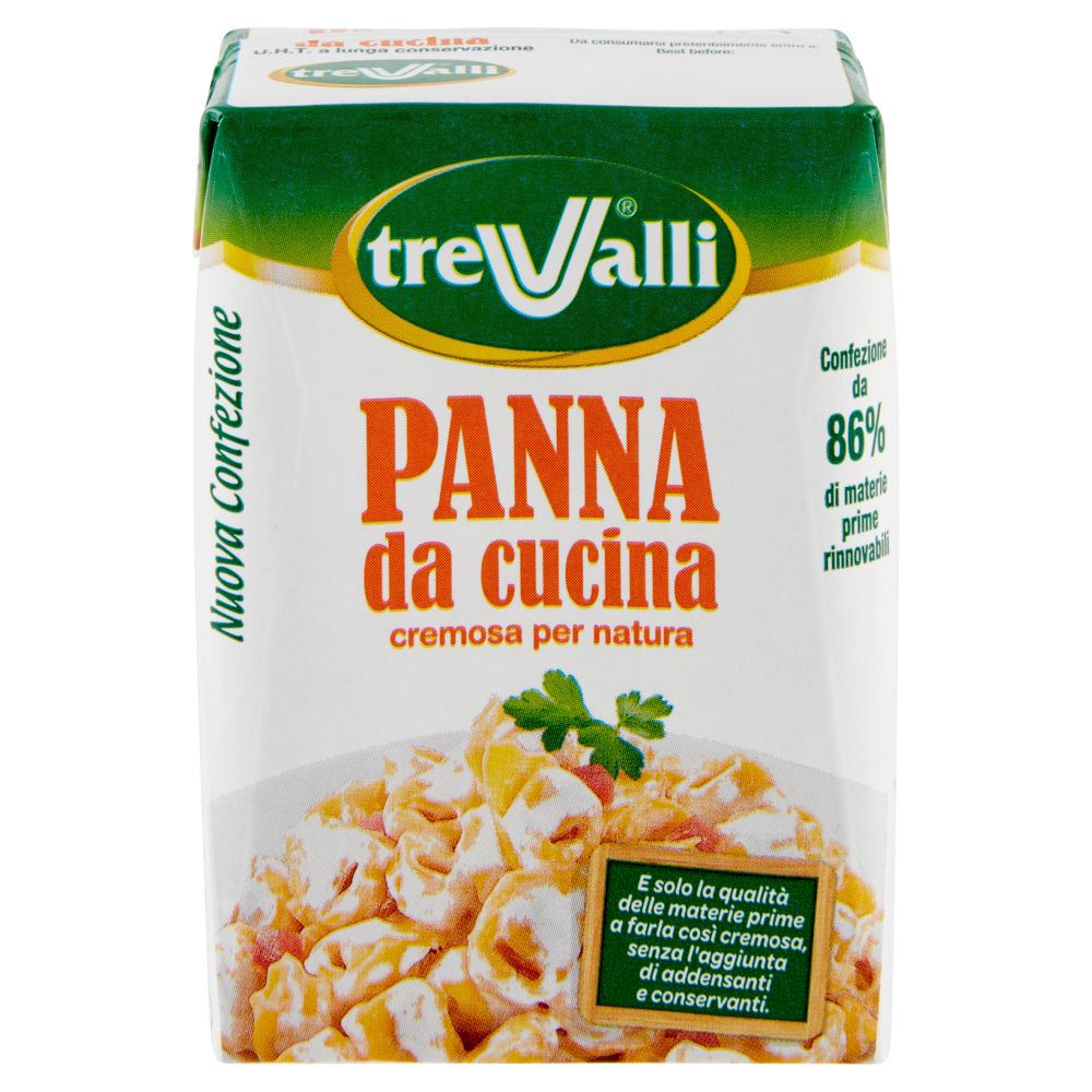 Trevalli Panna Da Cucina 200 Ml Carrefour
