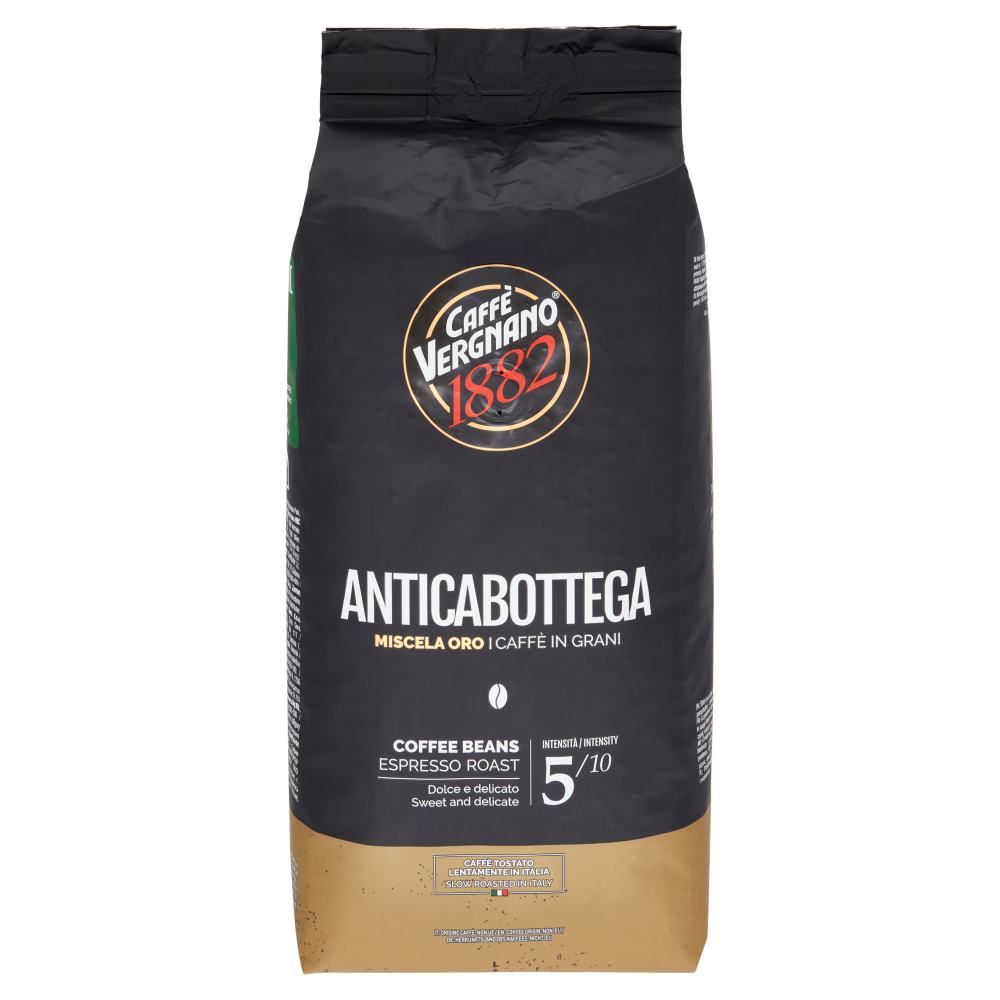 Caff&egrave; Vergnano 1882 Anticabottega Miscela Oro Caff&egrave; in Grani 1000 g