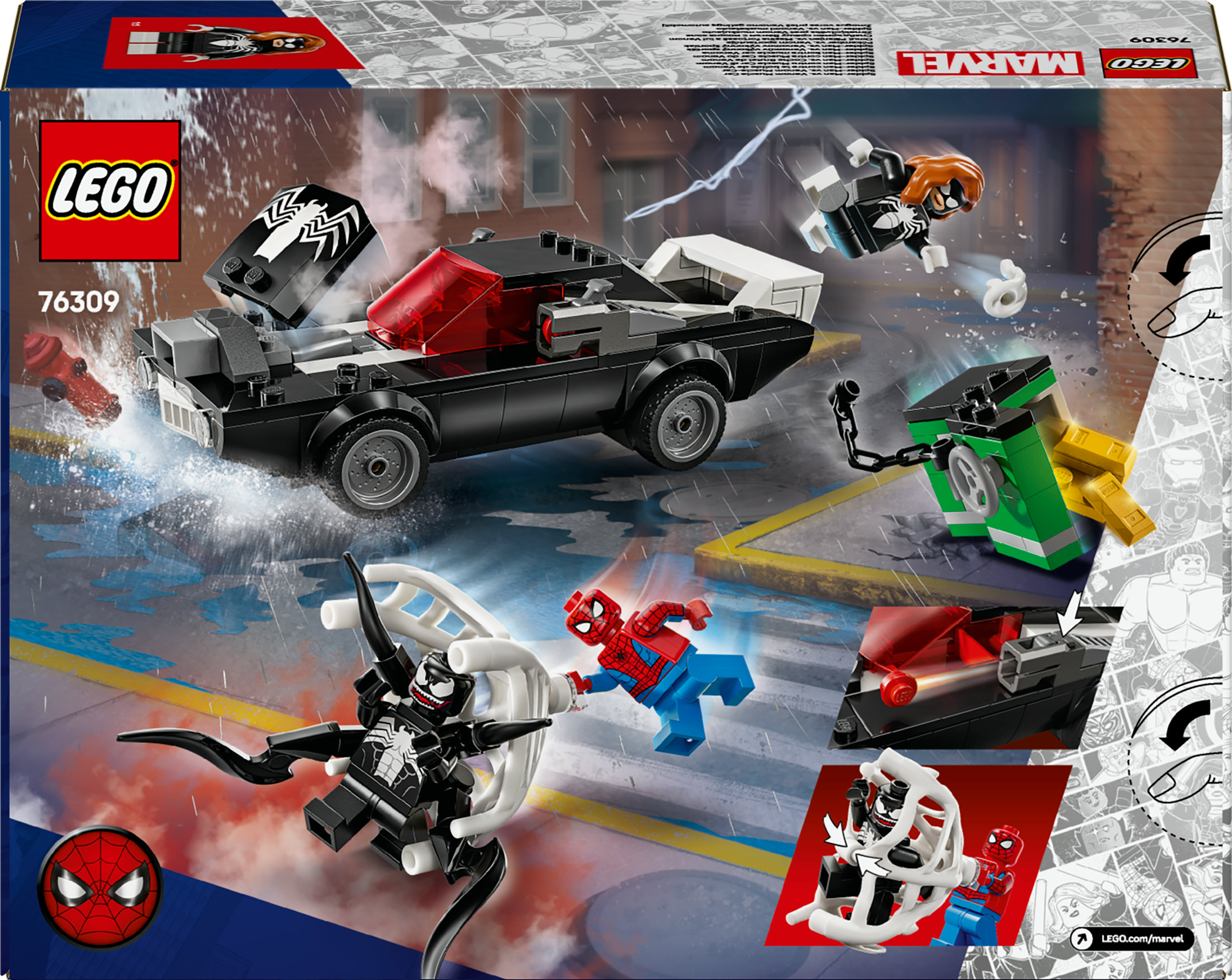 LEGO Spider-Man contro Muscle Car di Venom