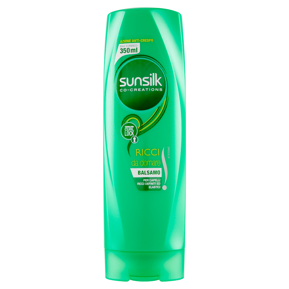 sunsilk Ricci da domare Balsamo per Capelli Ricci Definiti ed Elastici 350 mL