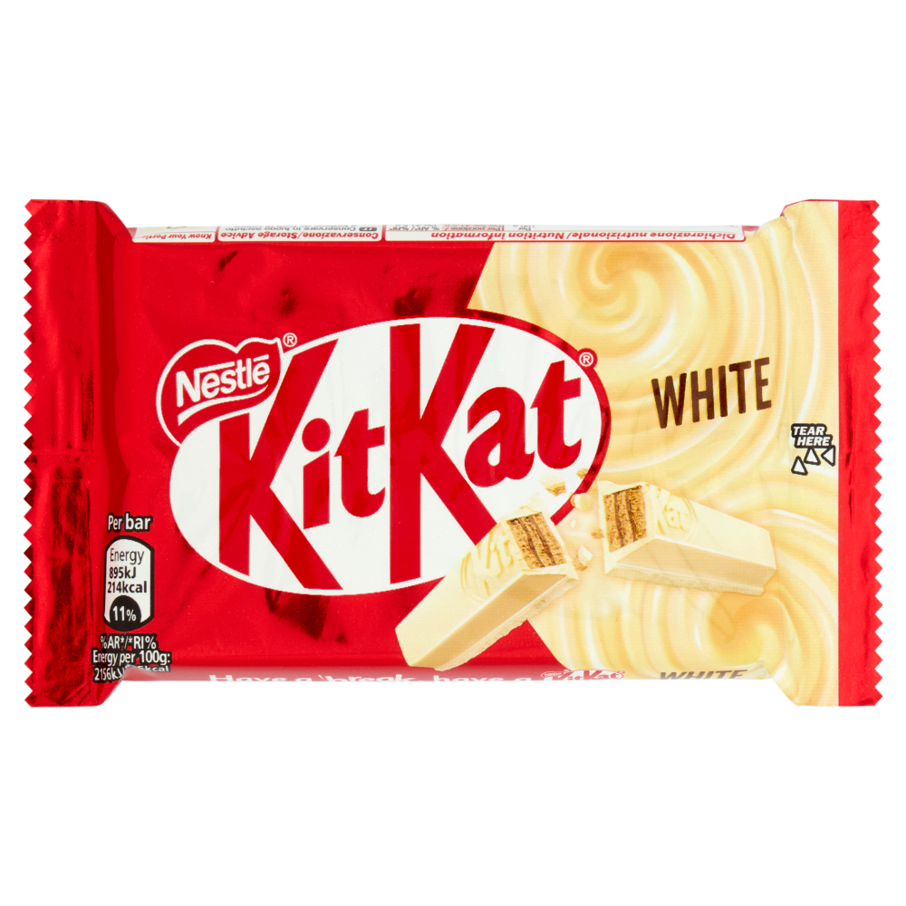 KITKAT White Wafer con copertura Bianca Snack da 41,5g