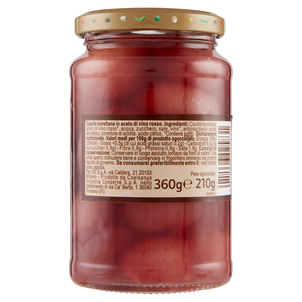 Carrefour Extra Borettane in Aceto Rosso 360 g