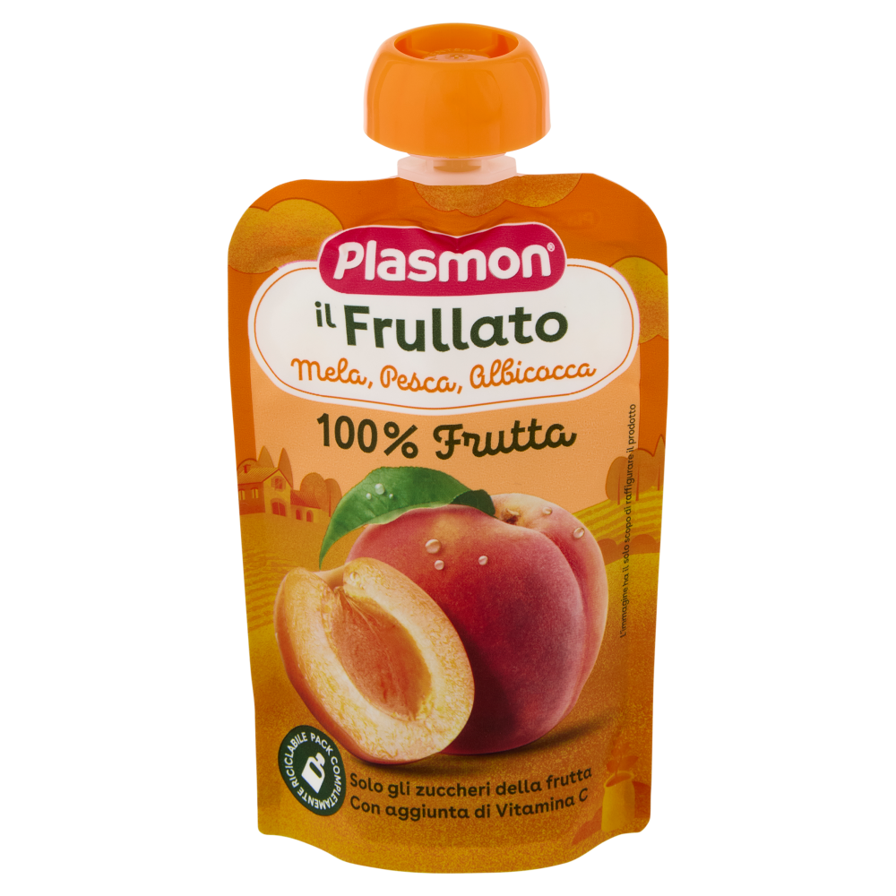 Plasmon il Frullato Mela, Pesca, Albicocca 100 g