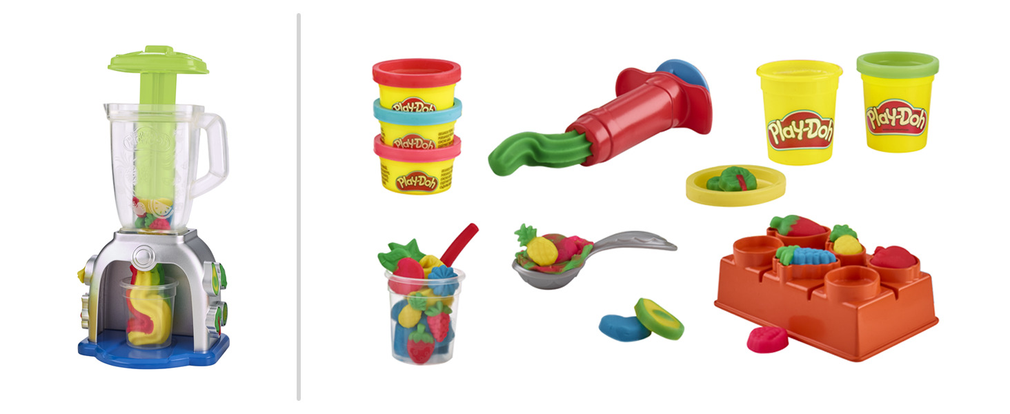 Play-Doh Kitchen Creations Magici Frullati, playset con frullatore giocattolo