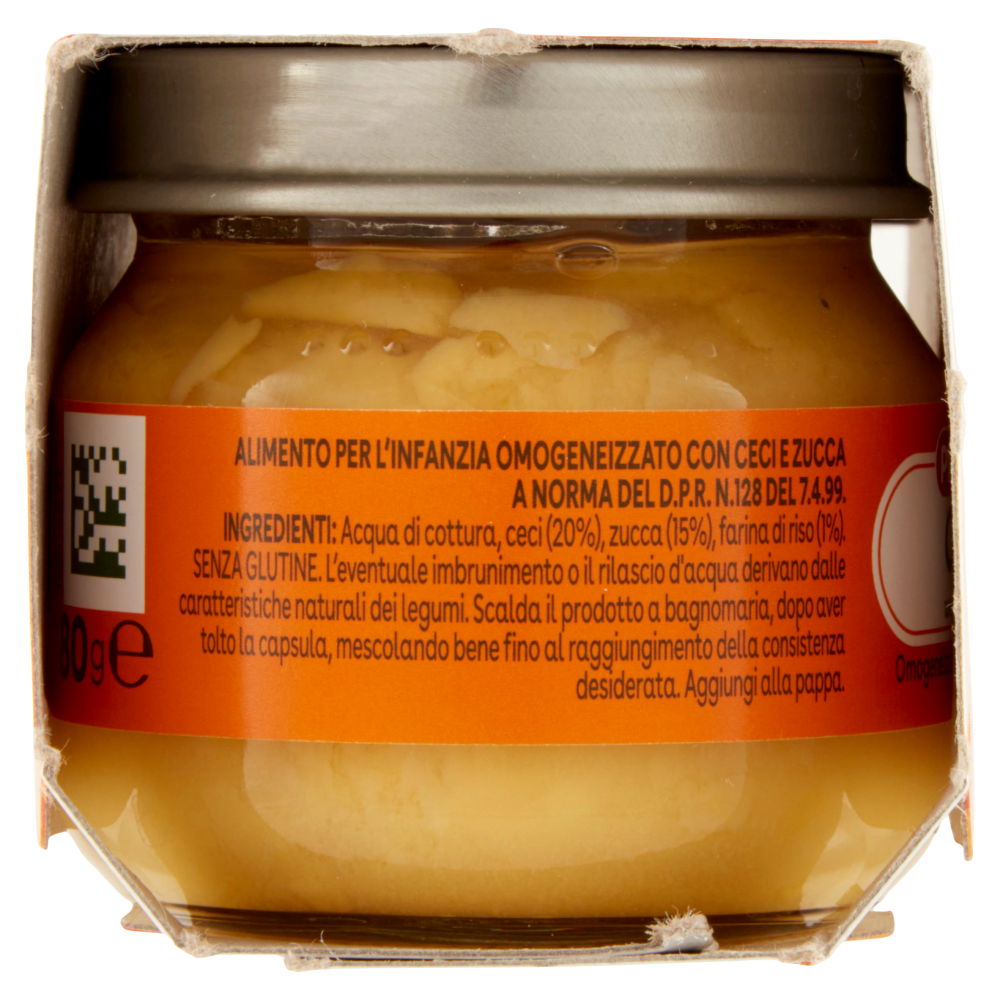 Plasmon Omogeneizzato Ceci con zucca 2 x 80 g