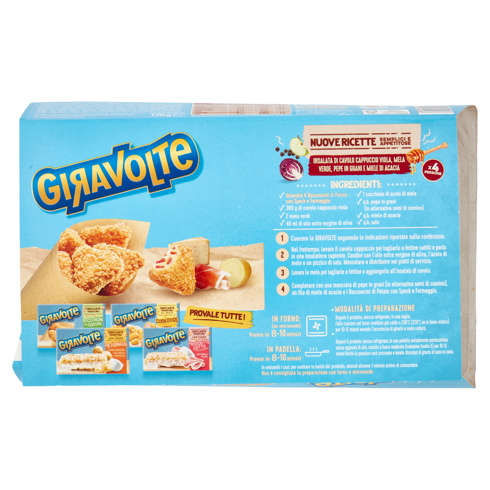 Giravolte Bocconcini di Patate Speck Formaggio 170 g