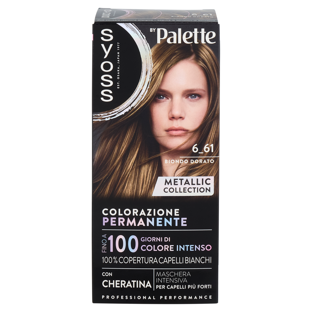 Syoss By Palette Colorazione Permanente 6_61 Biondo Dorato