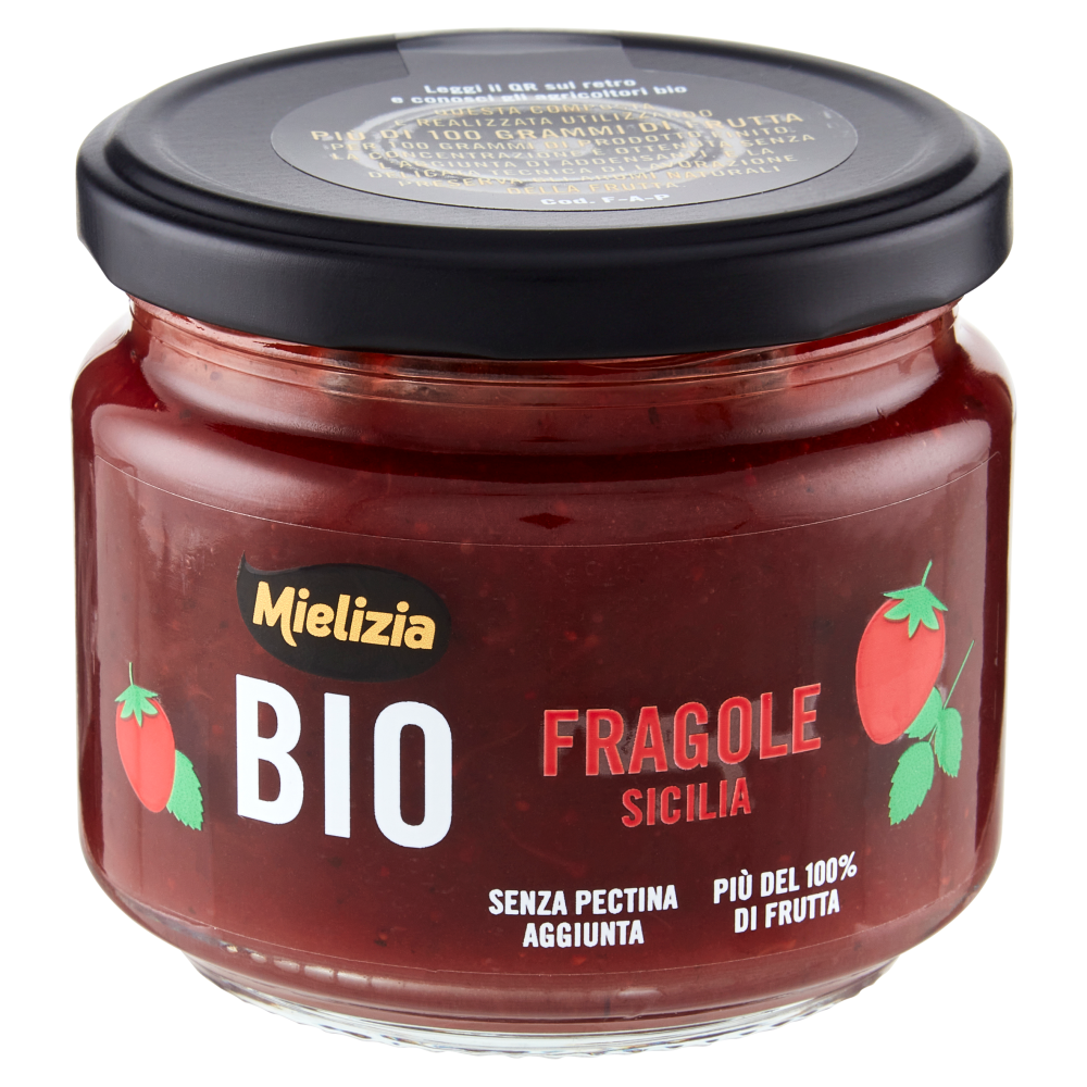 Mielizia Bio Fragole Sicilia 250 g