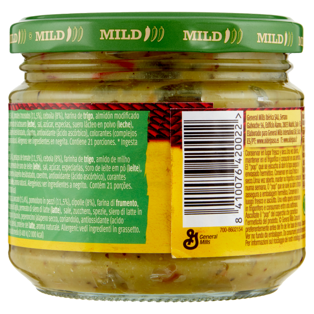 Old El Paso Guacamole Mild 320 g Carrefour