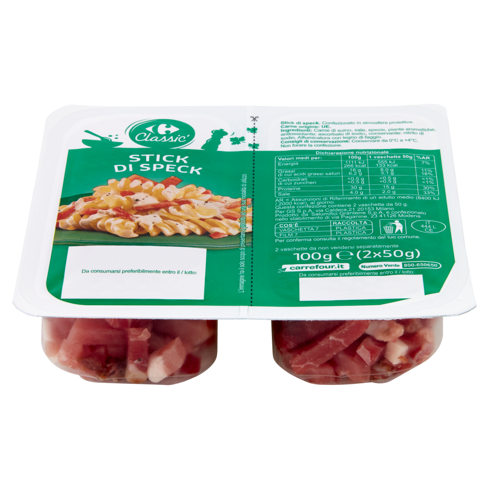Carrefour Classic Stick di Speck 2 x 50 g