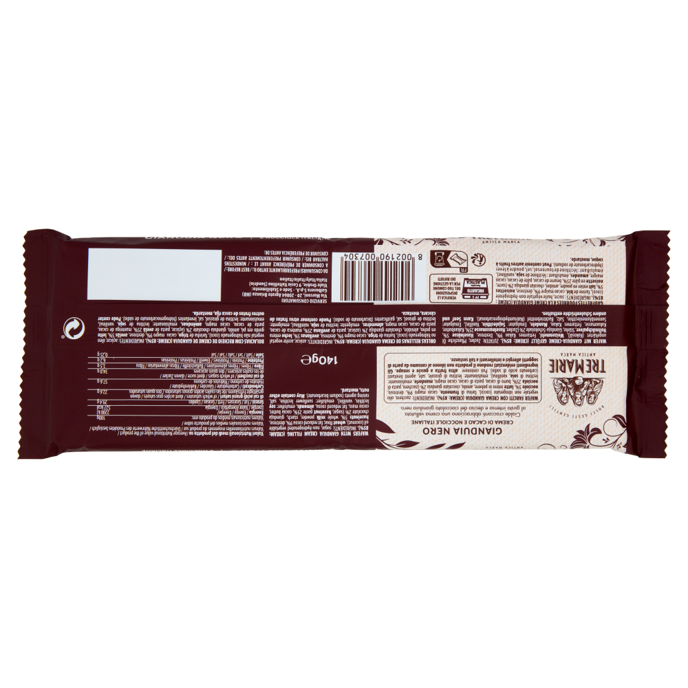 Tre Marie Ancora Uno Gianduia Nero 140 g