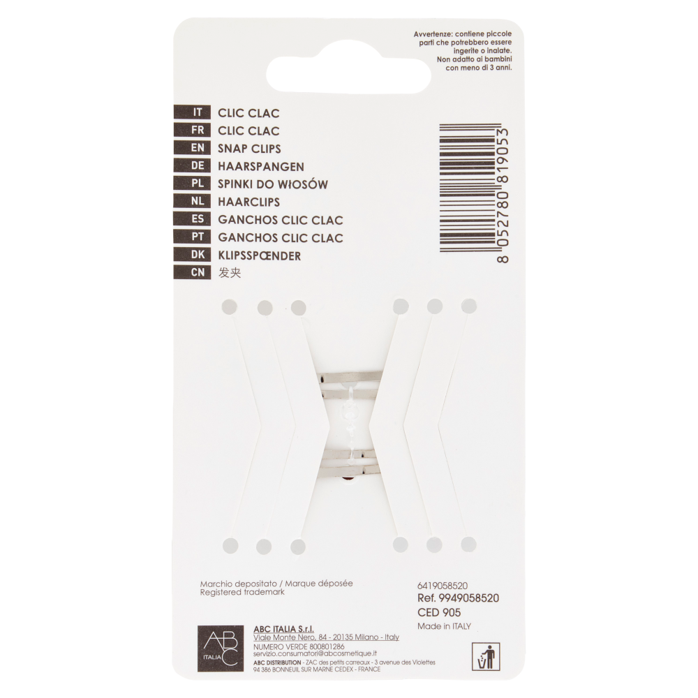 Franck Provost Clic Clac 2 pz