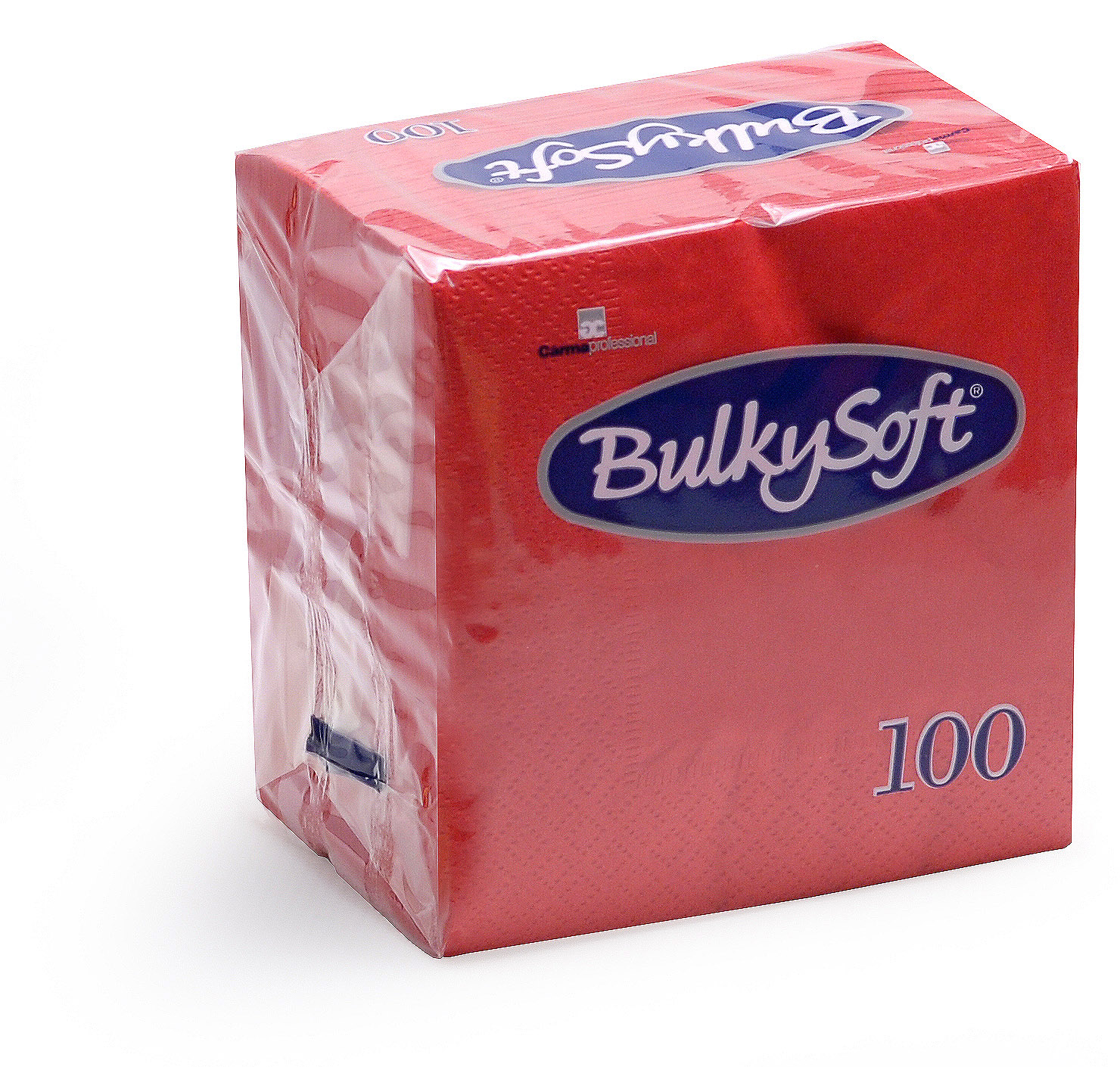 BulkySoft Tovagliolo 2 veli Rosso