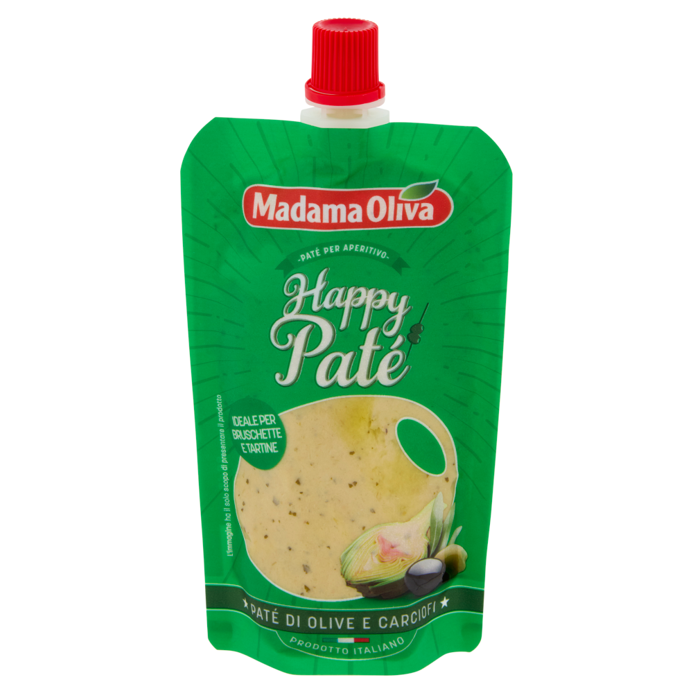 Madama Oliva Happy Paté Paté di Olive e Carciofi 110 g