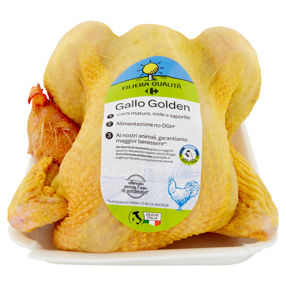 Carrefour Filiera Qualit&agrave; Gallo Golden Tradizionale