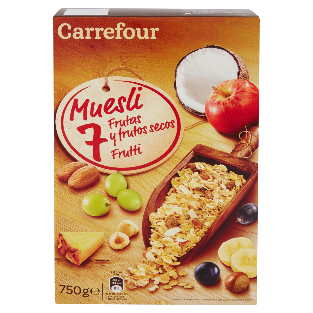 Carrefour Muesli 7 Frutti 750 g