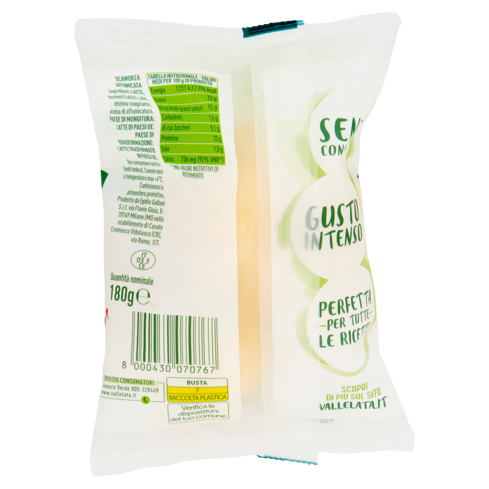 Vallelata Scamorza Affumicata 180 g