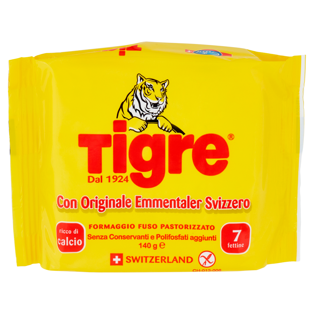 Tigre con Originale Emmentaler Svizzero fettine 7 x 20 g