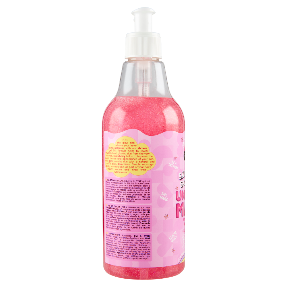 Skin Super Good Skin Glow Shower Gel Unicorn Magic Strawberry/Acai & Unicorn dust 500 ML