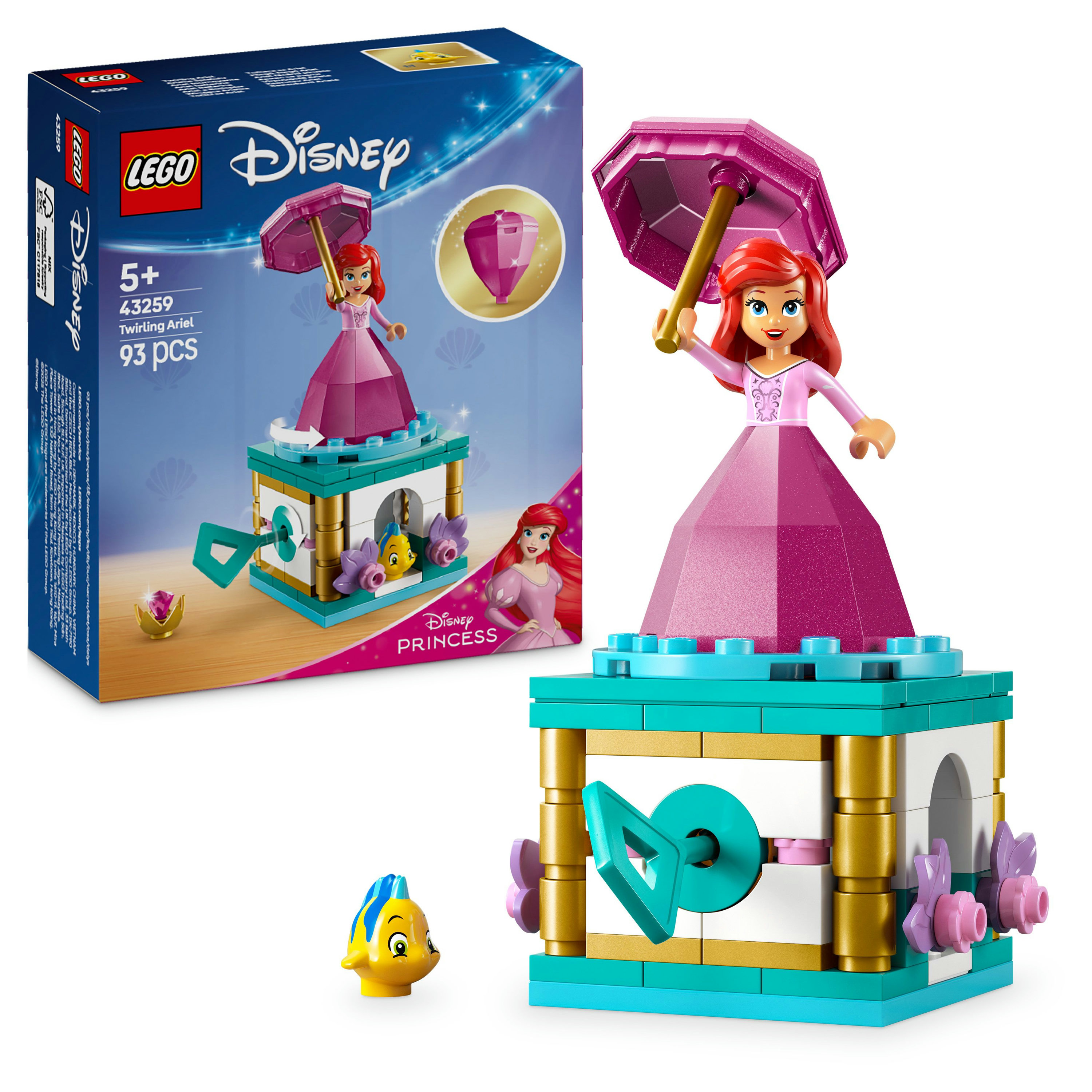 LEGO Disney Princess Ariel ballerina