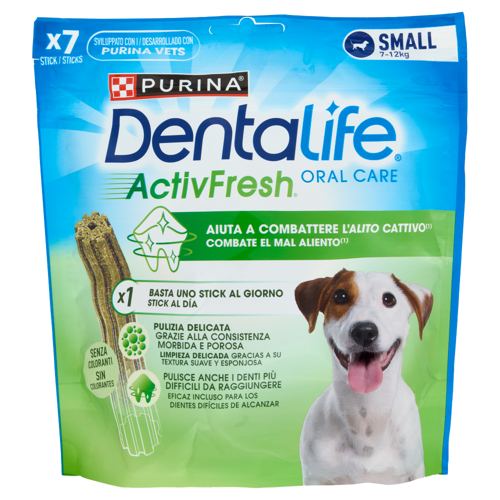 PURINA DENTALIFE ActivFresh Small Busta 7 Sticks 115 g