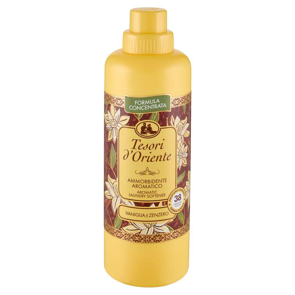 Tesori d'Oriente Ammorbidente Aromatico Vaniglia e Zenzero 760 ml