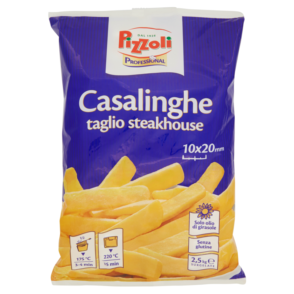 Pizzoli Professional Casalinghe taglio steakhouse Surgelate 2,5 kg