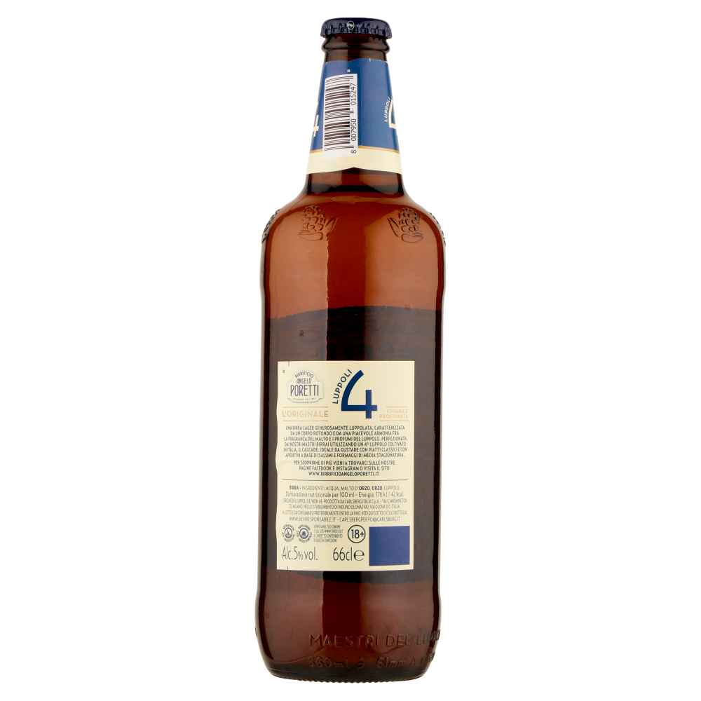 Birrificio Angelo Poretti l'Originale 4 Luppoli 66 cl