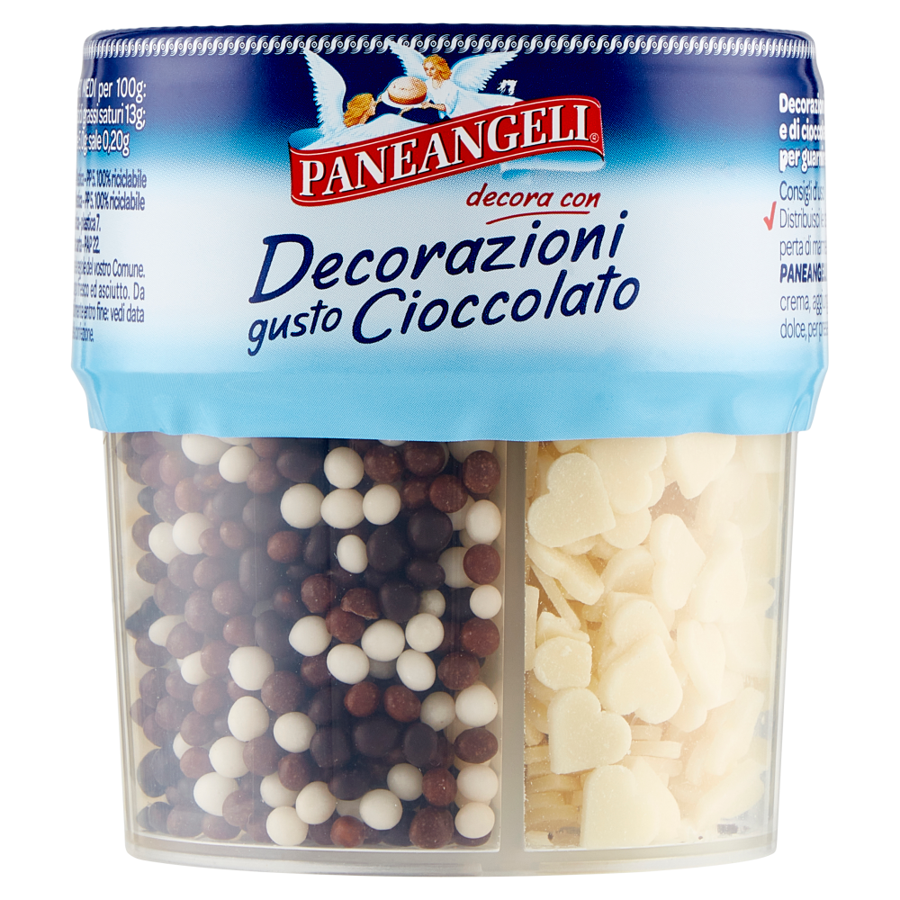 PANEANGELI decora con Decorazioni gusto Cioccolato 70 g