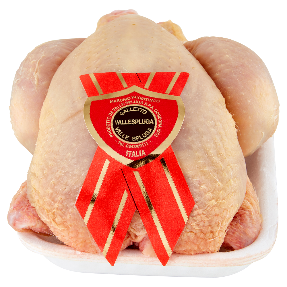 Vallespluga Galletto Fresco Classe A 0,480 Kg