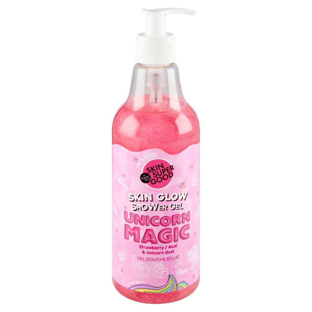 Skin Super Good Skin Glow Shower Gel Unicorn Magic Strawberry/Acai & Unicorn dust 500 ML