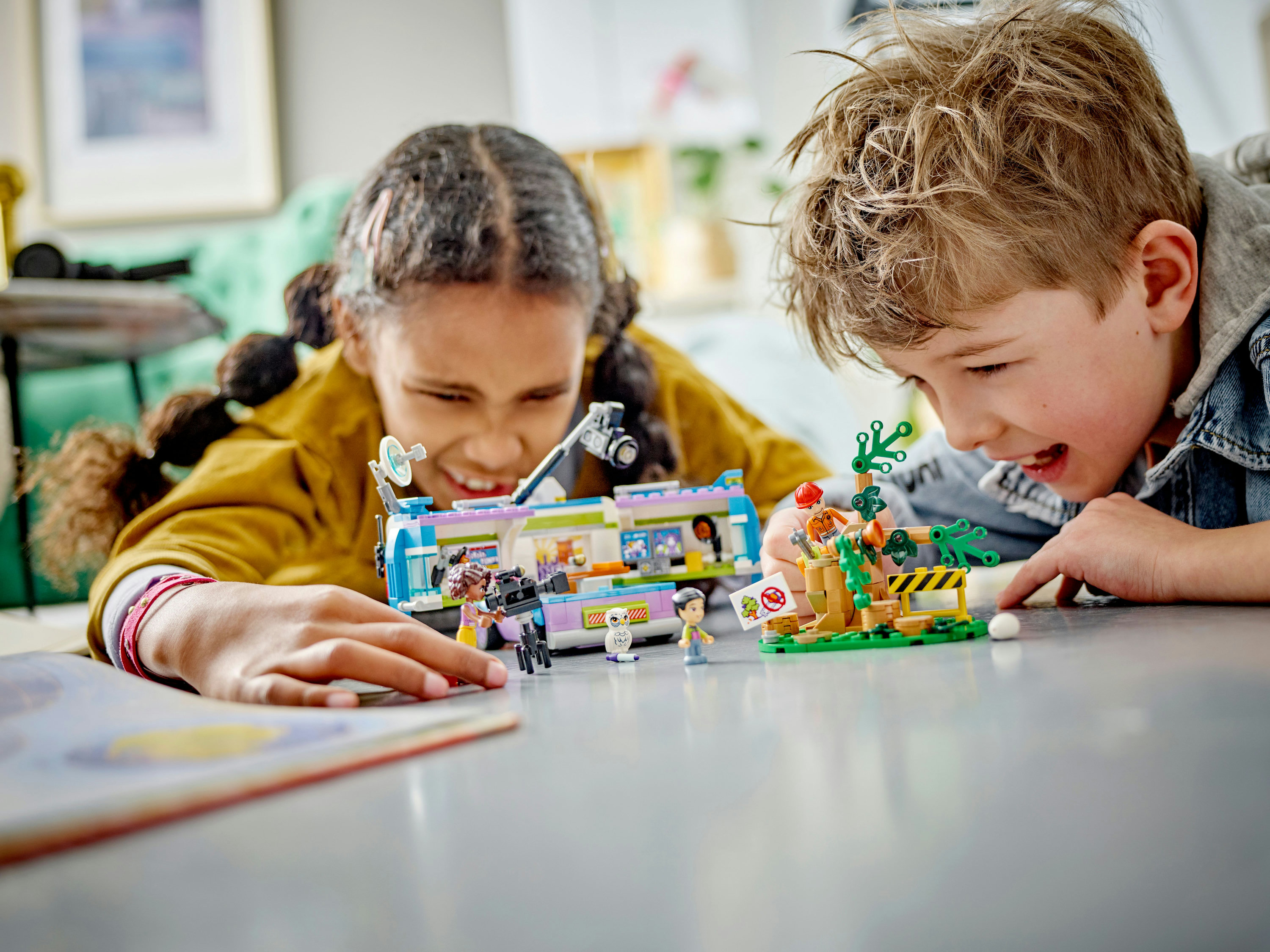 LEGO Friends Furgone della troupe televisiva