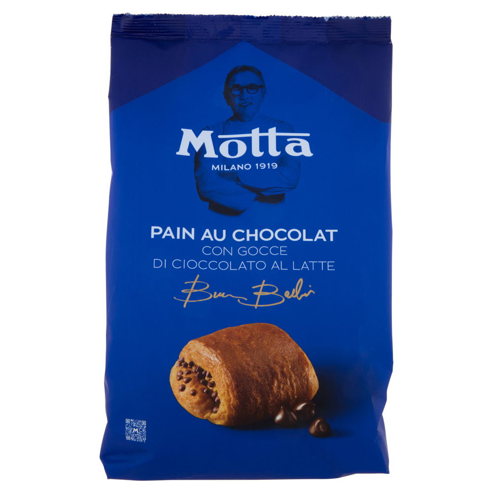 Motta Pain au Chocolat con Gocce di Cioccolato al Latte 6 x 45 g