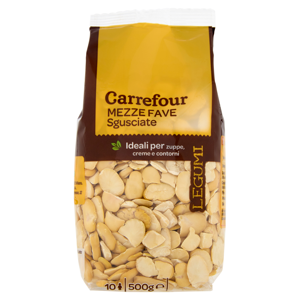 Carrefour Mezze Fave Sgusciate 500 g