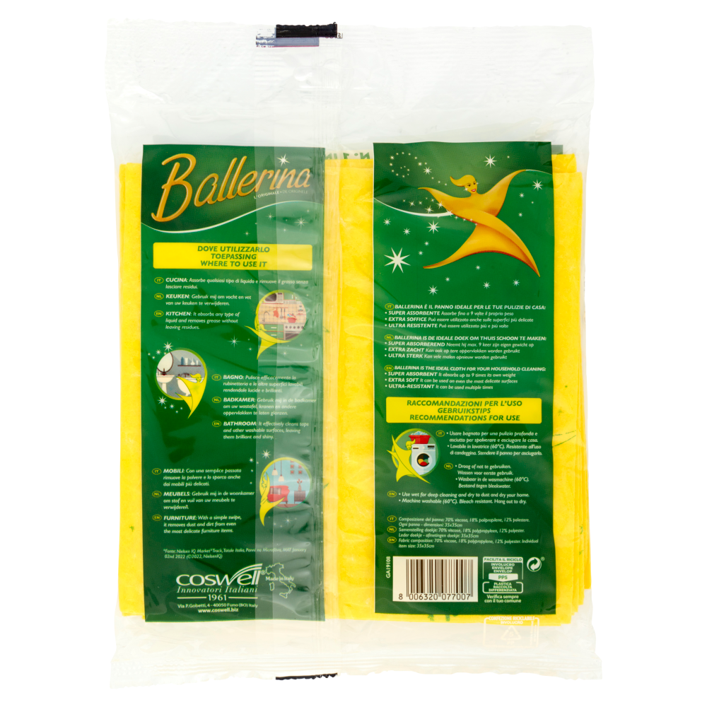 Ballerina Panno 3 pz