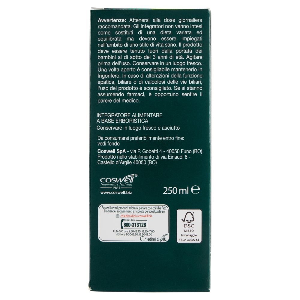 L'Angelica Advance Depura Fegato sciroppo 250 ml