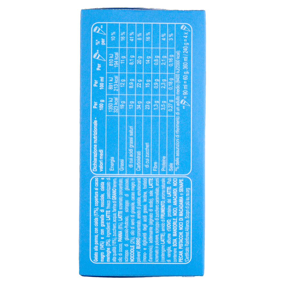 Cornetto Algida Classico 4 Gelati 240 g