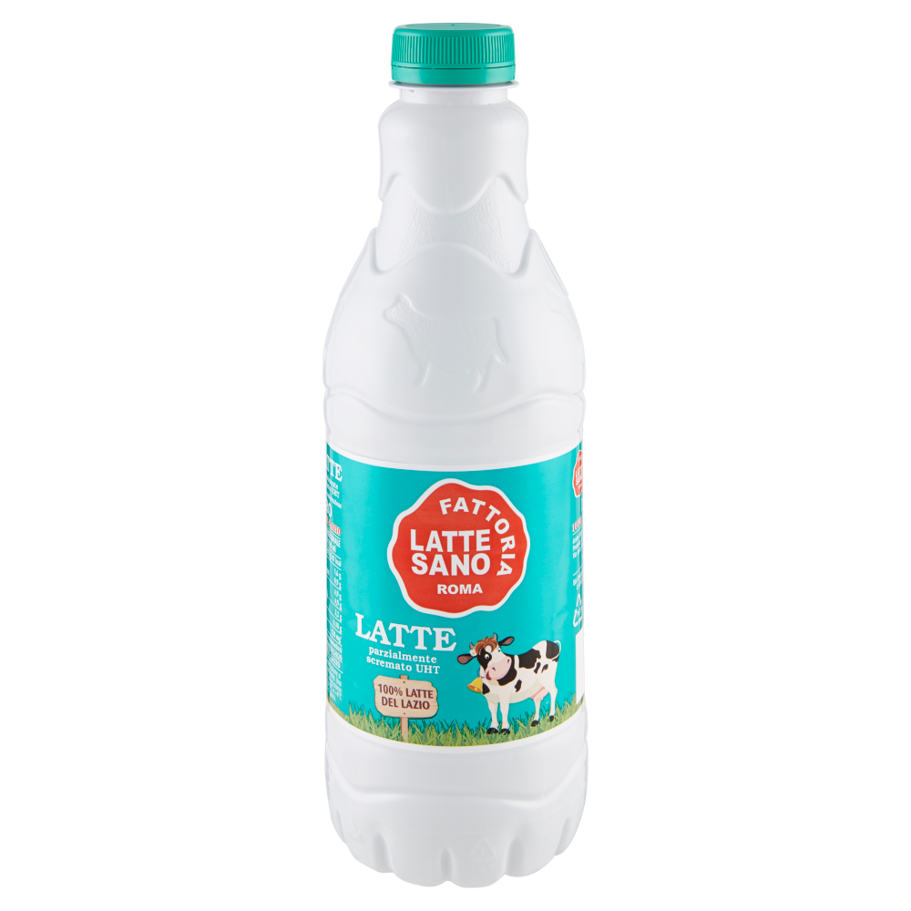 Fattoria Latte Sano Latte parzialmente scremato UHT 1 Litro