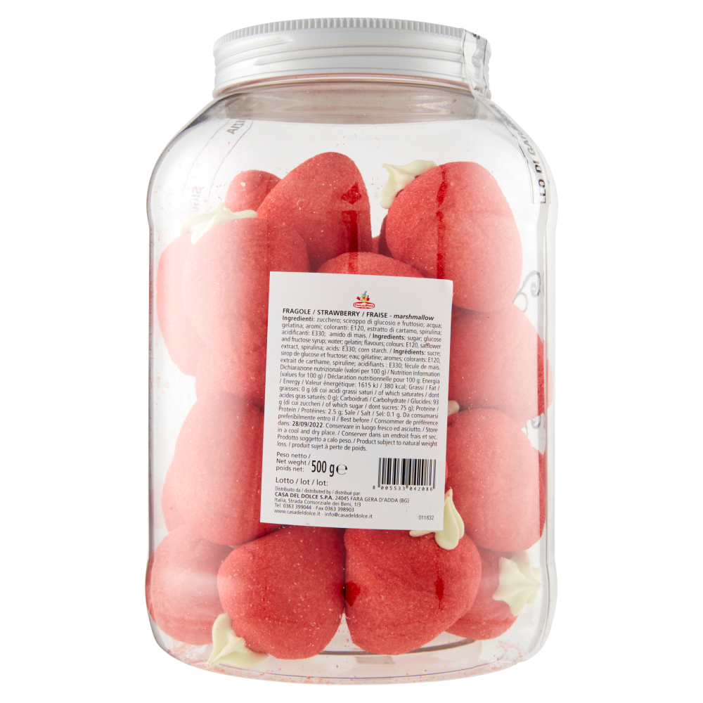 Fragole - marshmallow 500 g