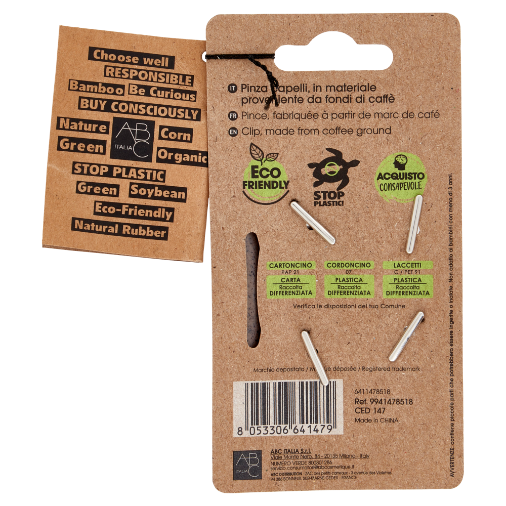 Franck Provost fondi di caffè Pinza capelli